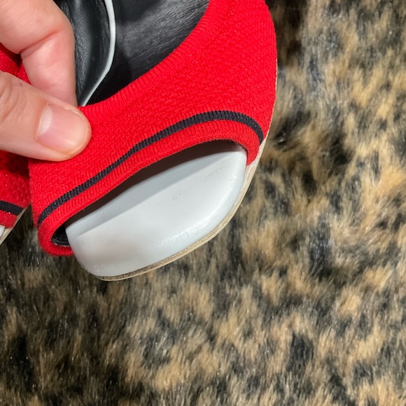 FENDI ELASTIC AND NEOPRENE HEELED SANDALS - Picture 12 of 16